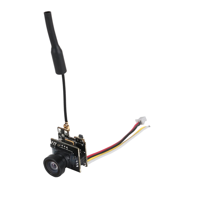 RC Micro Camera FPV AIO 5.8G 25MW 40CH 800TVL Transmitter JJ8037 FPV Camera with OSD Parts for Racing Drone