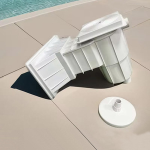 Limpiador de Pared de Boca Ancha de ABS Resistente a los Rayos UV, Sistema Automático de Limpieza de Superficies para Piscinas de Concreto o Vinilo, <span class=keywords><strong>Precio</strong></span> de Fábrica - Product Image 3