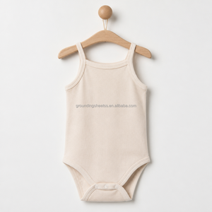 Body de Bebé sin Mangas con Tirantes Finos de Algodón Suave para Niño y Niña, Proveedor Mayorista Premium - Product Image 6
