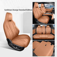 Housses de siège auto pour BYD Sealion 7, couverture intégrale en cuir respirant, accessoires intérieurs toutes saisons