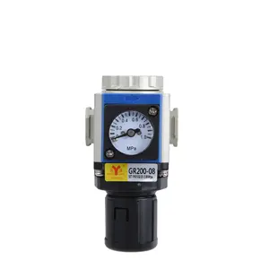 Low Price New Type GR200-08 PT 1/4 Compressed Air Pressure Regulator Air Source Treatment Unit