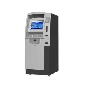 पेशेवर बैंक नकद भुगतान स्मार्ट एटीएम मशीन कियोस्क बैंक नकद स्वीकार मशीन कार्ड स्किमर एटीएम