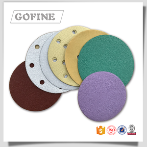 Papier abrasif rond pour le ponçage et le polissage de voitures, de métaux et de bois - Product Image 2