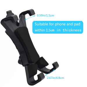 ที่มีประโยชน์360หมุนกลับที่นั่งรถแท็บเล็ตและโทรศัพท์ Mount Holder สำหรับที่นั่งรถโทรศัพท์มือถือ <span class=keywords><strong>Ipad</strong></span> ผู้ถือภาพยนตร์ยืน - Product Image 5