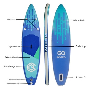 Tabla de Paddle Inflable Portátil, Tabla <span class=keywords><strong>SUP</strong></span> Estable para Deportes en Lagos, Océanos y Ríos, Carga Máxima de 180 kg - Product Image 4