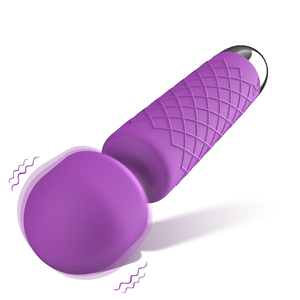 Massaggiatore vibrante in Silicone avanzato per il rilassamento completo del corpo batteria ricaricabile lungo tempo di lavoro - Product Image 5