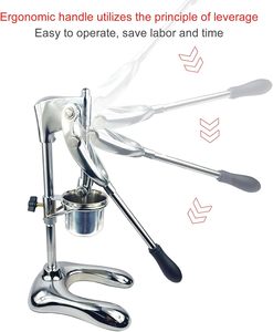 Nueva Máquina Manual para Hacer Papas Fritas, Opciones para Frutas y Papas, Acero Inoxidable de 30 cm, Extrusora de 12 Orificios, Fácil de Operar, Uso en Panadería, 10.6 Libras - Product Image 2