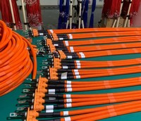 Harness Kabel Tegangan Tinggi Khusus Dengan Konektor HVSLS600 untuk Baterai EV, PDU, Inverter, Pengontrol Motor, Kendaraan Komersial