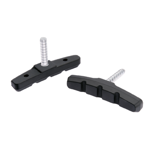 Plaquettes de frein de vélo de route VTT 70mm-Blocs de sécurité de frein Canti en caoutchouc en aluminium silencieux durable Accessoires de pièces de cyclisme - Product Image 1