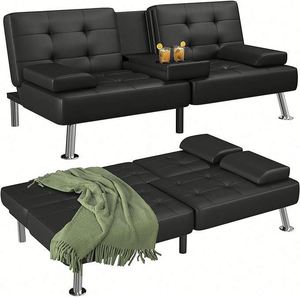 Sofá Cama Plegable Multifuncional Moderno RYH RYH-666 con Estructura Metálica y Tapicería de Tela para Oficina, Dormitorio, Sala de Estar y Uso en Hoteles - Product Image 6
