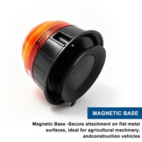 Haute luminosité LED voyant d'avertissement de danger d'urgence 40 pièces LED SMD 5730 2 ans Base magnétique ambre DC accessoires de lumière de voiture