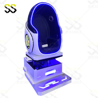 Simulador de películas de juegos VR 9D Mental, silla de huevo de realidad Virtual, máquina de juegos de cine, montaña rusa de juegos VR 9d a la venta