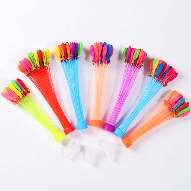 3 Inches Bulk Shipment 111pcs/bag Quick Water Inflatable Balloons for Summer Party Decoration for Christmas Valentine's Day