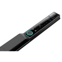Serrure intelligente étanche Tuya à reconnaissance faciale et veineuse, verrouillage automatique, application TT, empreinte digitale, en aluminium mince pour portes