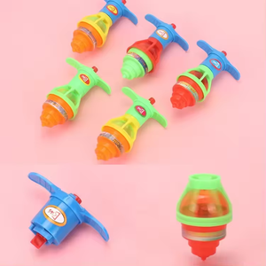Precio al por mayor Spinning Top Gyro juguetes intermitentes luminoso colorido <span class=keywords><strong>lanzador</strong></span> giratorio niños juguete iluminado para fiesta regalo de cumpleaños - Product Image 5