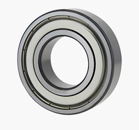 Roulement à billes pré-lubrifié haute précision, faible bruit, 6004 2RS, étanche, 20x42x12 mm, acier chromé GCr15, roulement 6000RS