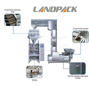 Machine de remplissage et d'emballage automatique pour graines de tournesol, poudre de lavage, arachides, sel, sucre blanc, aliments secs pour animaux de compagnie et croquettes pour chiens - Product Image 4