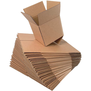 Top Seller Customizable size Recycled corrugated moving storage box for postal ship transportation