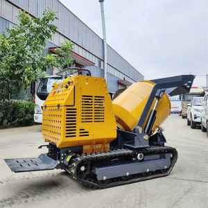 Petit mélangeur concret de chenille avec le chargeur 500kgs - Product Image 3