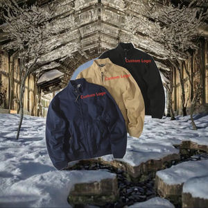 Chaqueta Acolchada Gruesa de Alta Calidad para Hombre, Estilo Casual, Servicio OEM, Tejido de Lana Peinada, Cierre de Cremallera, 100% Algodón, Resistente al Viento - Product Image 3