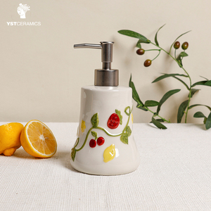 YST Céramique Ensemble d'accessoires de salle de bain de haute qualité Accessoires de douche Porte-savon en céramique pour la décoration intérieure et les essentiels de bain - Product Image 4