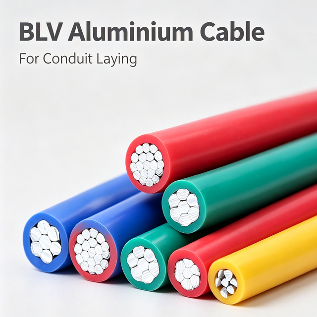 BLV Aluminium Wire Complete Sizes 1.5mm to 240mm PVC Insulated Power Cable