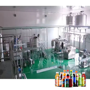 Complete Soft Drink Fruit Juice Carbonated Beverage Making Production Line - Product Image 1
