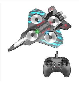 Avion RC en gros pour enfants et adultes débutants – Avion de jouet télécommandé LED avec fonction de vol stationnaire automatique – Jouet avion de chasse - Product Image 1