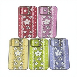 เคสโทรศัพท์ TPU ไข่มุกหรูหราสำหรับ iPhone 17 16 15 14 13 12 11 XR สำหรับ Huawei Y6 <span class=keywords><strong>Y7</strong></span> Y9 Honor X9D X5C X6C เด็กผู้หญิงฝาหลังลายดอกไม้ - Product Image 1