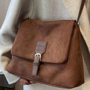 Nuevo Bolso Cuadrado Pequeño Coreano, Otoño Invierno, Textura Vintage, Bolso de Mujer, de Hombro, Casual, Bandolera - Product Image 1