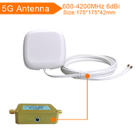 Antenne panneau 5G CPE à polarisation verticale, connecteur J, 4 bandes avec câble RG195 pour routeur sans fil et passerelle