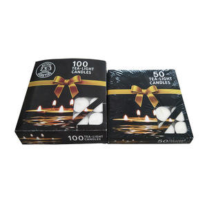 Vela de parafina sin perfume para el hogar, vela de cera de parafina 100%, 4 horas, 8 horas - Product Image 2