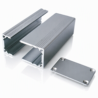 Boîtier d'extrusion en aluminium anodisé pour projets électroniques, alimentations, amplificateurs 25*40mm