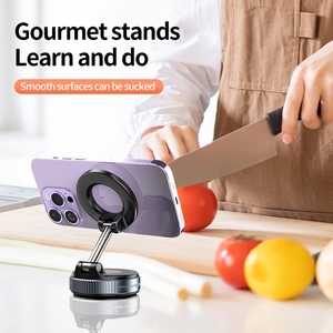 Supporto <span class=keywords><strong>per</strong></span> Telefono da Auto di Alta Qualità K007 Girevole a 360° Vivavoce con <span class=keywords><strong>Braccio</strong></span> Estensibile a Ventosa Magnetica e a Vuoto - Product Image 5