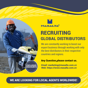 Verdichter Straßen maschinen Kubota HONDA Motor Masalta Kleine Aufsitz-Vibrations walzen maschine Gelenk-Tandem-Doppelt rommel - Product Image 6