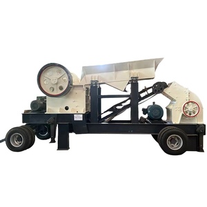 China Supplier Most Popular Hengtong Jaw Mobile <b>Crusher</b> AC Motor Bearing Max.50t/h Easy to Operate 1 Year Warranty Sand Making - Product Image 1