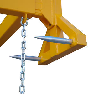 Forklift özel hidrolik örgü çerçeve Boom çelik ızgara taşıma taşıma vinç konsol Forklift kamyon eki çelik pençe - Product Image 2