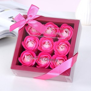 <span class=keywords><strong>Cadeau</strong></span> <span class=keywords><strong>de</strong></span> la <span class=keywords><strong>Saint</strong></span>-<span class=keywords><strong>Valentin</strong></span>, rose dégradée bon marché, 9 pièces, rose, bleu, violet, savon en forme <span class=keywords><strong>de</strong></span> fleur, boîte <span class=keywords><strong>cadeau</strong></span>, <span class=keywords><strong>cadeau</strong></span> <span class=keywords><strong>de</strong></span> la <span class=keywords><strong>Saint</strong></span>-<span class=keywords><strong>Valentin</strong></span>, <span class=keywords><strong>cadeau</strong></span> d'anniversaire - Product Image 4