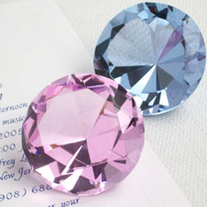 <span class=keywords><strong>Diamant</strong></span> <span class=keywords><strong>en</strong></span> <span class=keywords><strong>verre</strong></span> de <span class=keywords><strong>faux</strong></span> cristal transparent pour des cadeaux de mariage - Product Image 3