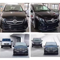 Kit carrosserie sport de haute qualité pour Mercedes Classe V W639 à W447, style restylé, nécessitant découpe complète, pièces modifiées.