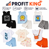 Ensemble d'été coréen pour enfants, vêtements mignons et adorables, styles variés et assortis, fabriqué en Chine, modèle 2026.4 Profit King