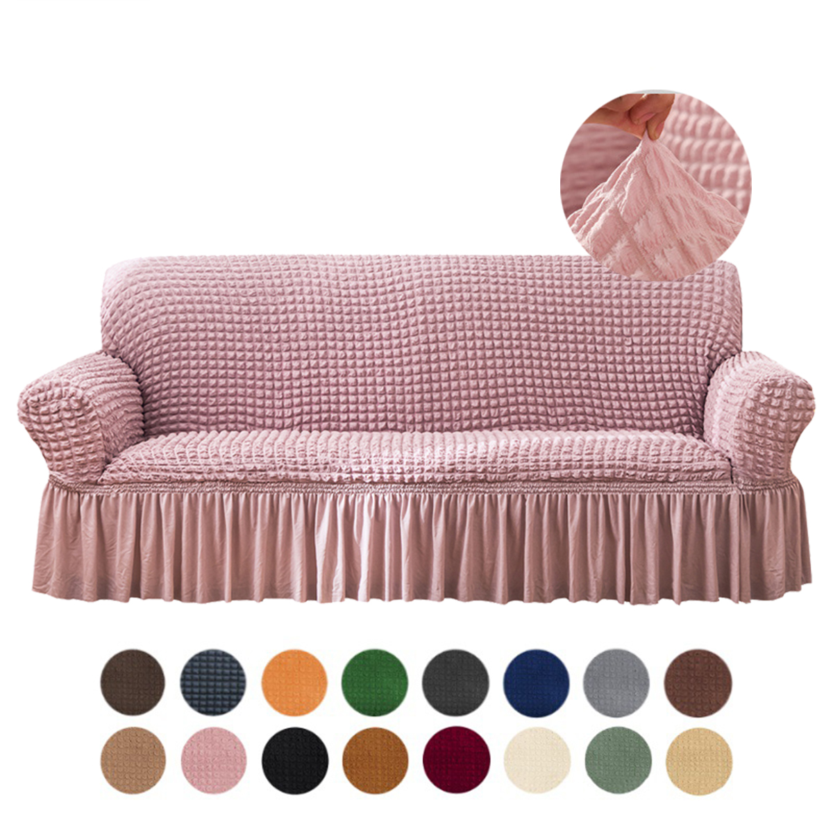 Luxury Pink Sofa Covers Elegant Durable Protection