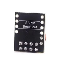 Placa Adaptadora ESP-01/01S 3.3V, Módulo WiFi Inalámbrico ESP8266, Módulo Adaptador UART de 4 Pines para Protoboard Serial ESP01S