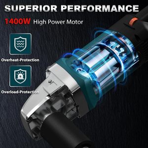 Lucidatrice portatile elettrica 1400W 8 strumento di condizionamento della superficie a velocità variabile - Product Image 3