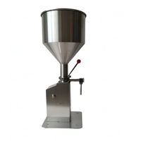 Machine de remplissage manuelle pneumatique A02 A03, haute précision, pour liquides (miel, crème, confiture), en acier inoxydable