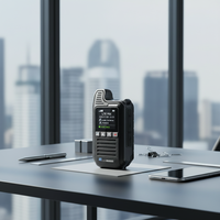 Radio bidirectionnelle longue portée 4G POC, radio mondiale avec double carte SIM, radio pour les voyages internationaux