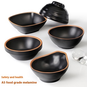 Bols en plastique mélamine jetables personnalisables, assiettes, <span class=keywords><strong>vaisselle</strong></span> de restaurant résistante aux chutes pour l'usine coréenne japonaise directe - Product Image 3