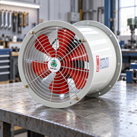 Ventilateurs axiaux 120V, ventilateur de ventilation axial industriel Tubeaxial pour échange d'air en atelier, pour grossistes et acheteurs MEP