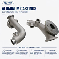 Raccord rapide en alliage d'aluminium A356 pour tuyau d'incendie, coude multi-ports moulé par gravité pour équipement de lutte contre l'incendie et d'irrigation