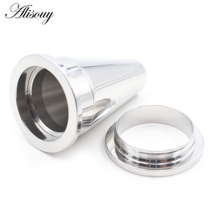 Alisouy - Juego de 1 Expansor de Oreja de Acero Inoxidable, Modelo Grande, Tipo Cono, <span class=keywords><strong>2</strong></span> en 1, Piercing Corporal para Boda o Compromiso - Product Image 4